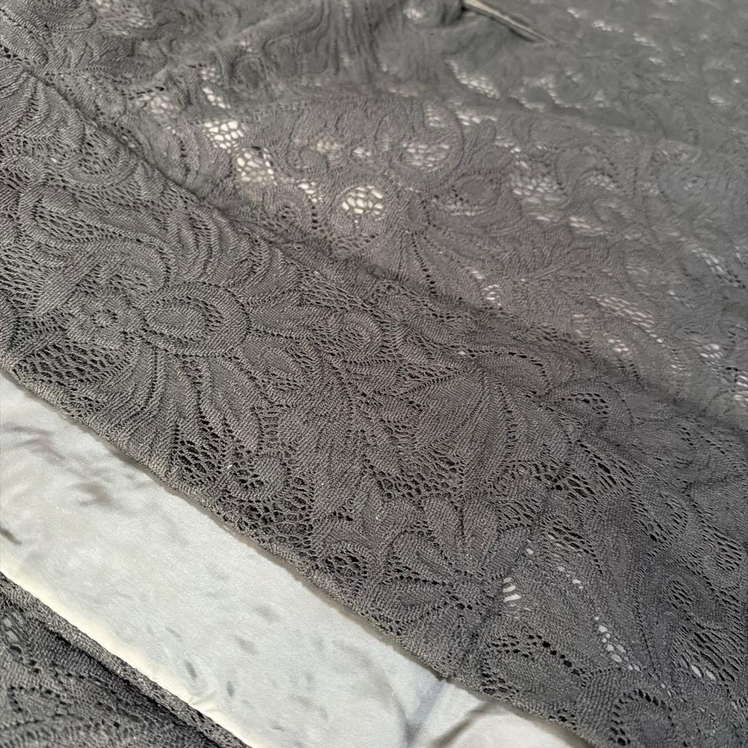 新品　未使用品　2027年モデル　振袖のフルセット　レース　黒　日本製