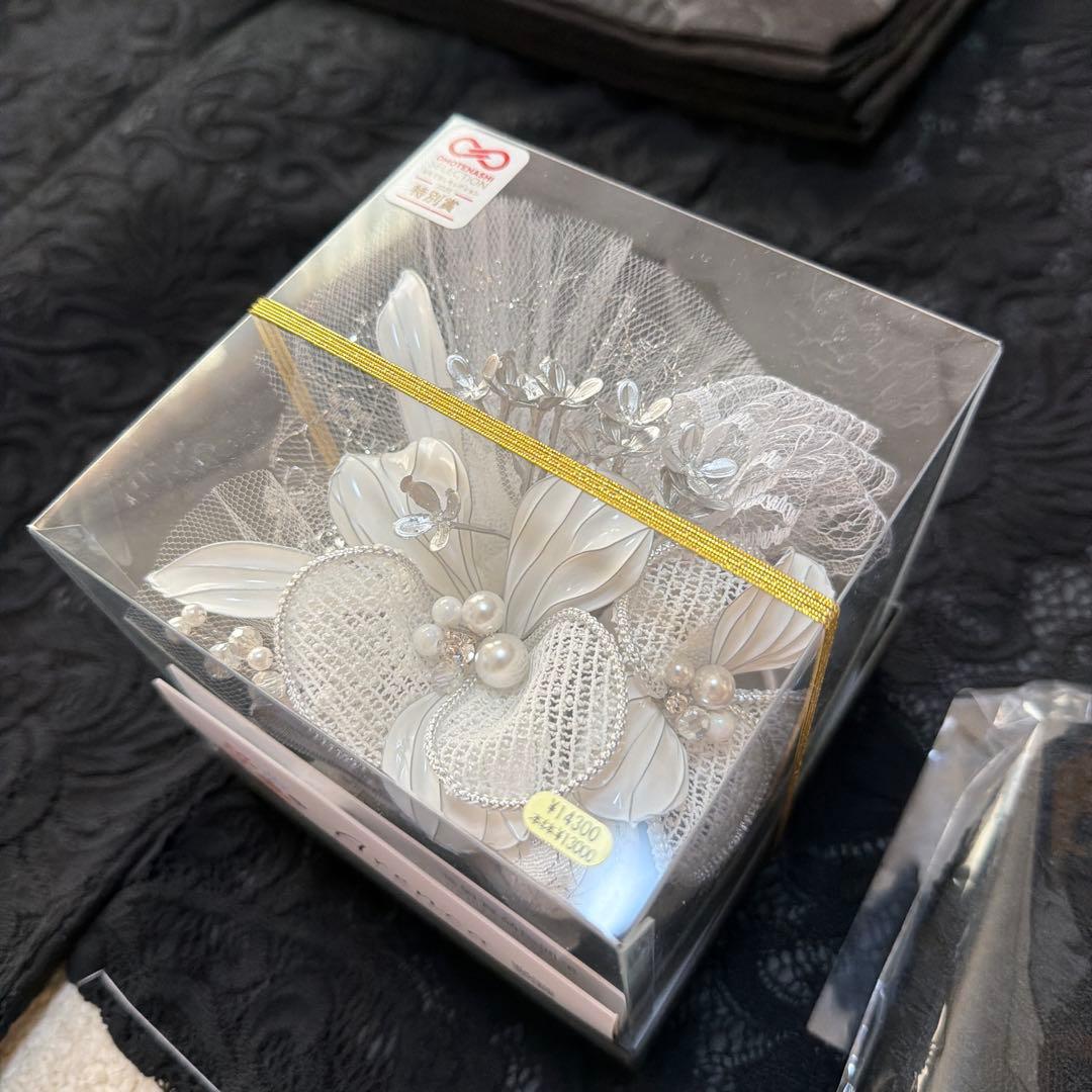 新品　未使用品　2027年モデル　振袖のフルセット　レース　黒　日本製