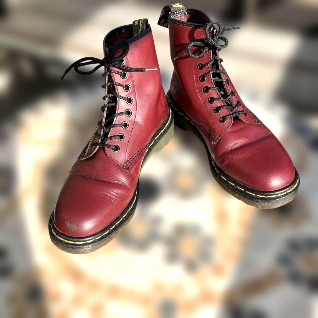 Dr.Martensドクターマーチン　イングランド製 チェリーレッド27.0㎝