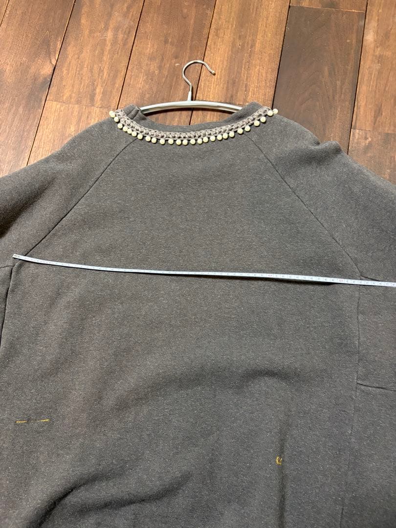 45R ぷくぷく裏毛のビックスウェット（パール）