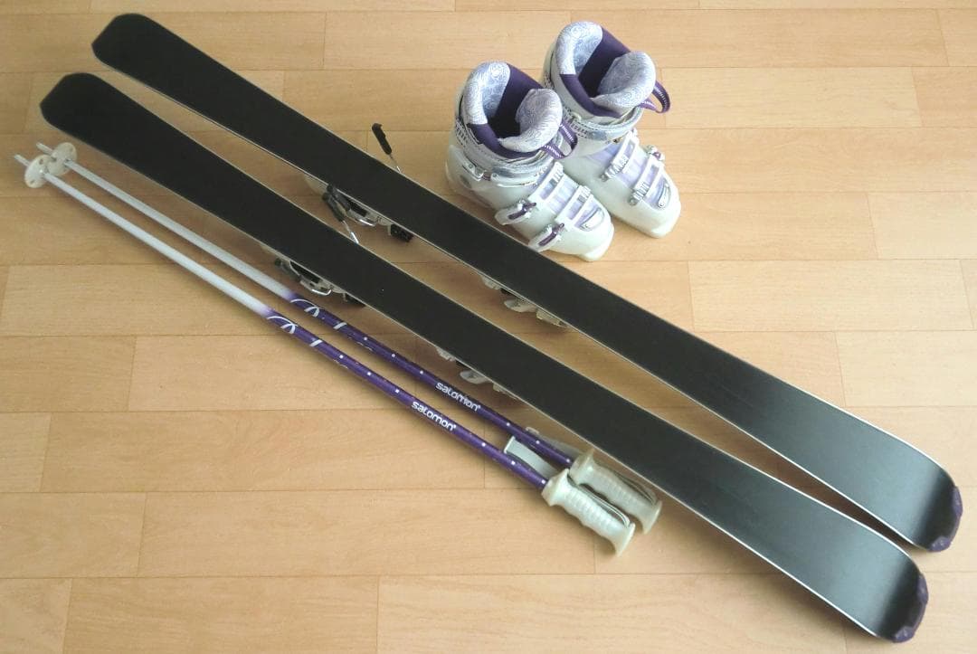 ■■12月・1月限定■送料無料■Hart■女性用スキーセット■140/23.5■