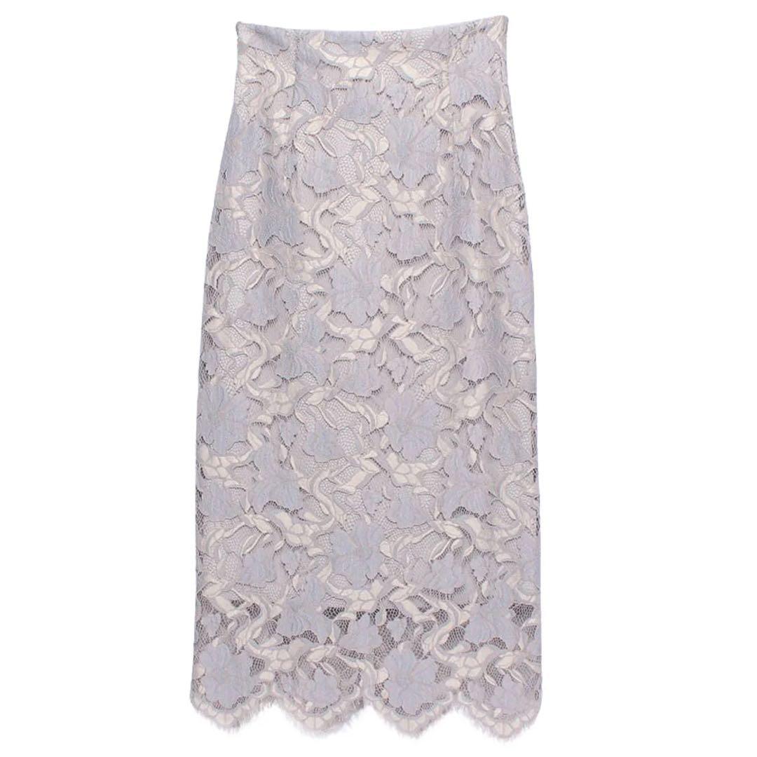 anuans コードレースタイトスカート