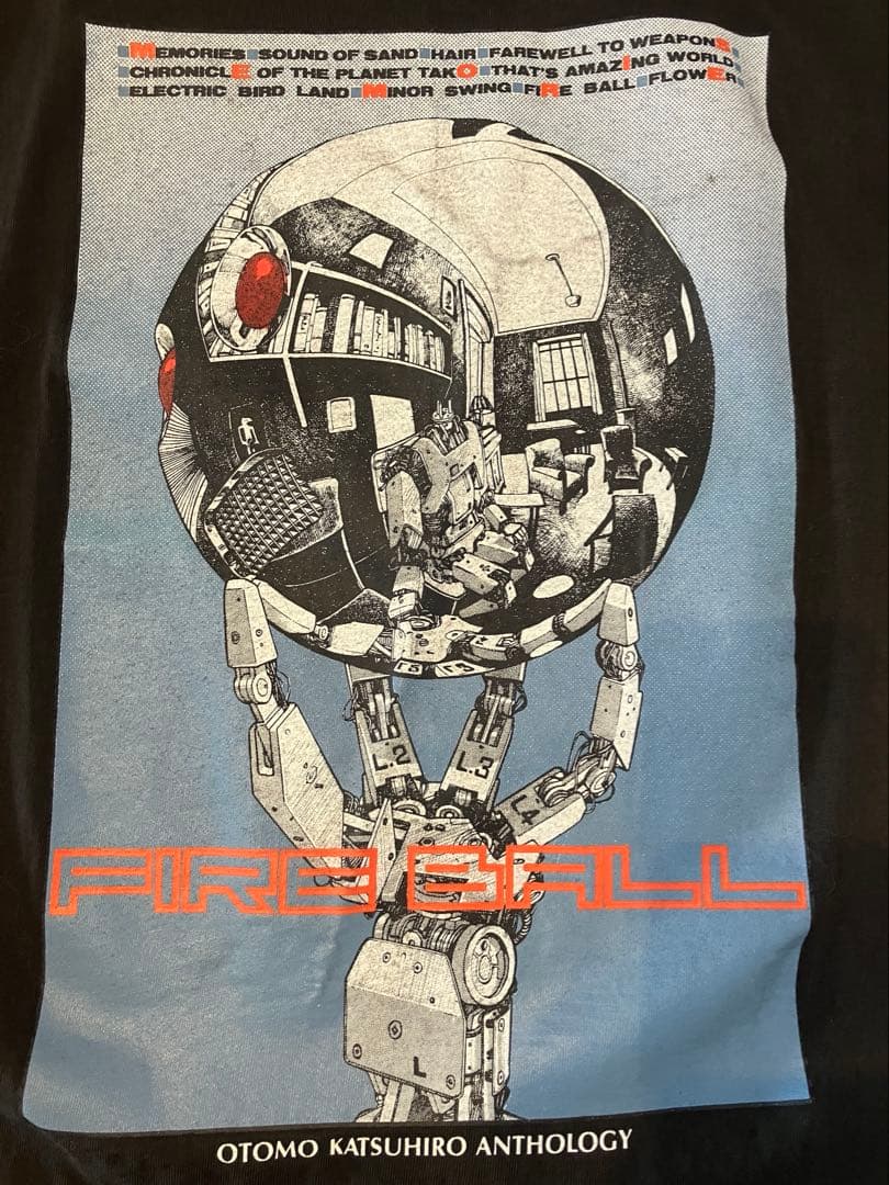 Fire Ball Tシャツ 90s vintage 大友克洋 漫画 アニメ