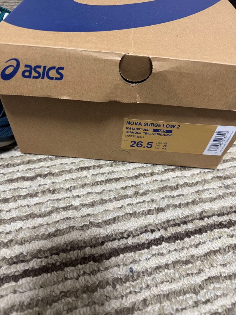 ASICS NOVA SURGE LOW2 ダークグリーン