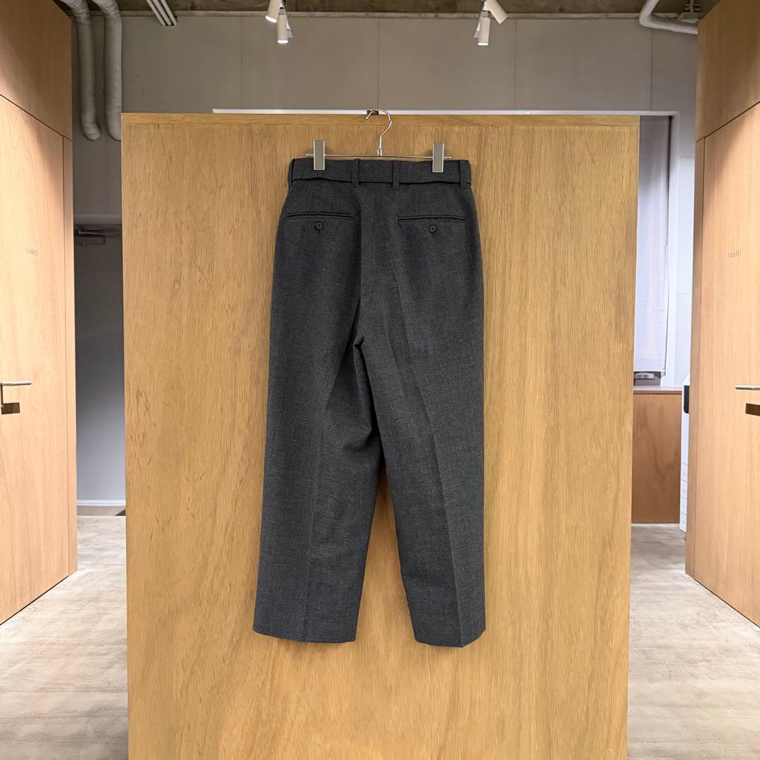 stein シュタイン スラックス ST.283-1 ツイード ウール グレーS