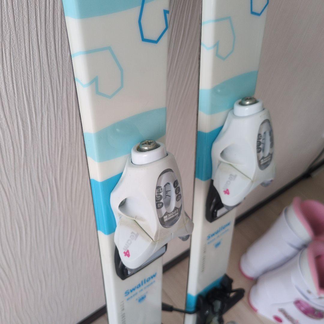 ジュニア　スキーセット　女の子　120