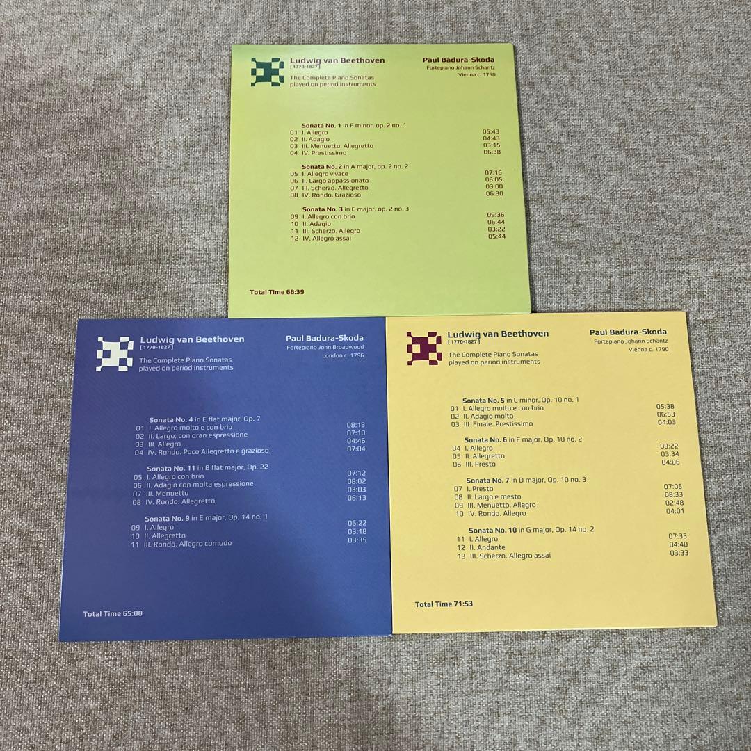 ベートーヴェン:ピアノ・ソナタ全集[9枚組] パウル・バドゥラ＝スコダ