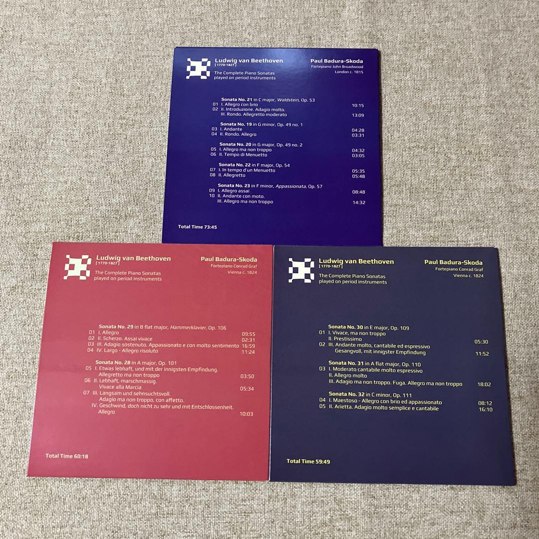 ベートーヴェン:ピアノ・ソナタ全集[9枚組] パウル・バドゥラ＝スコダ