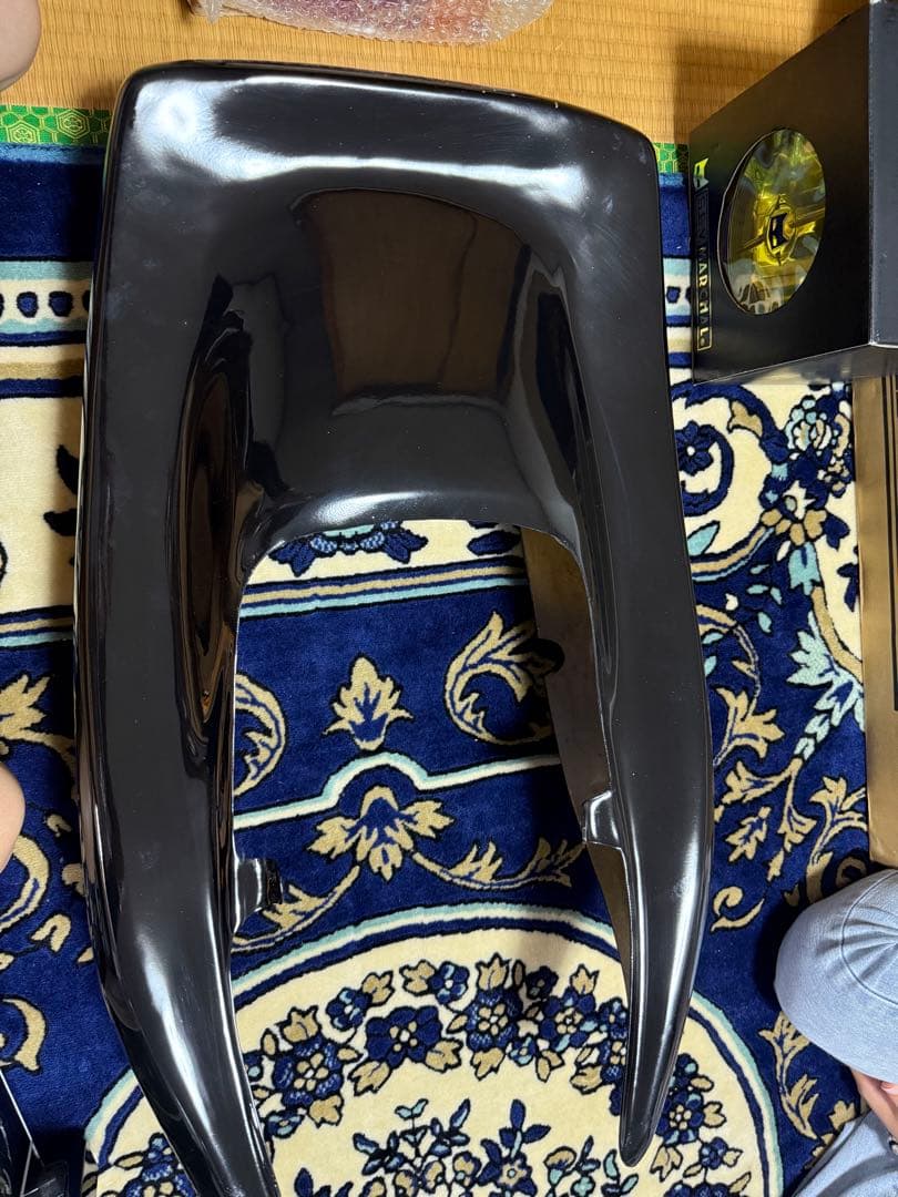 XJR400r 用 CBXテールとテールカウル バイク用黒色プラスチックカウル