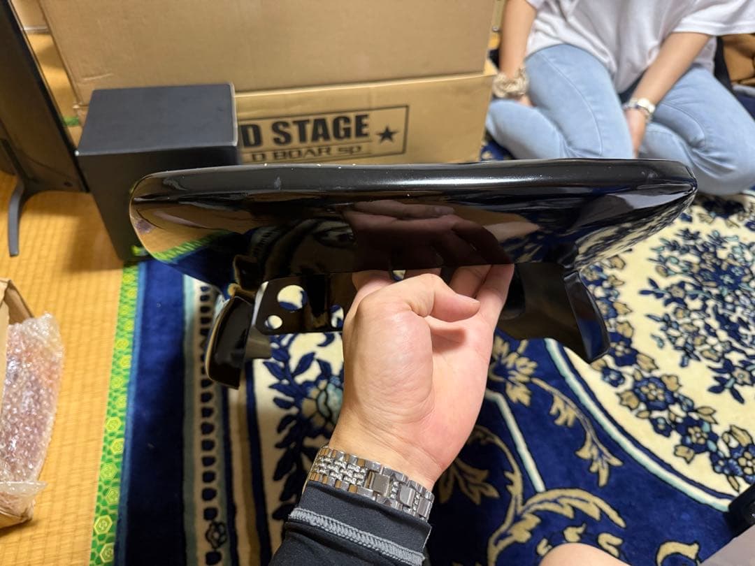 XJR400r 用 CBXテールとテールカウル バイク用黒色プラスチックカウル