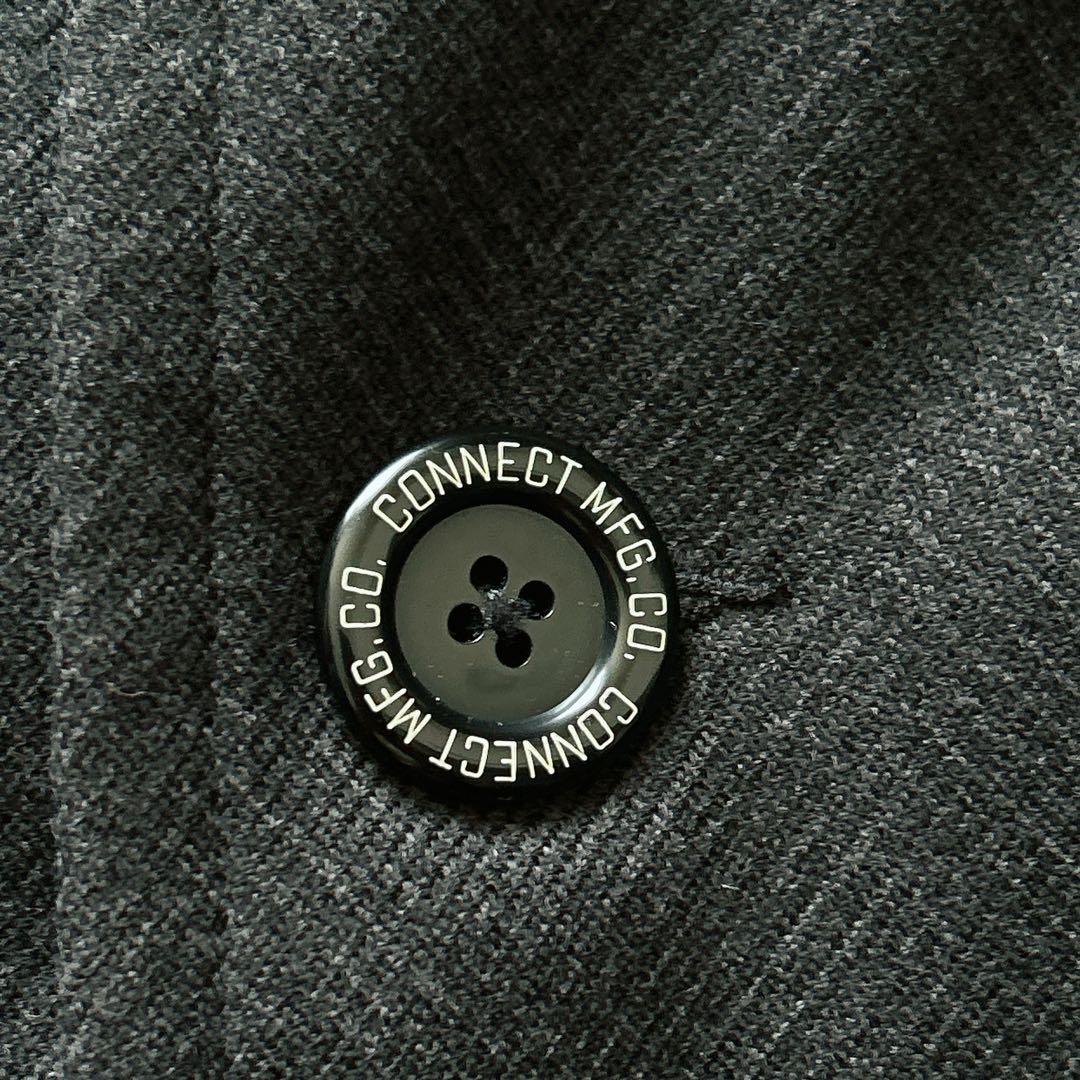 フェローズ Pherrow's ヘリンボーン ダウン 80% Pコート　超暖か