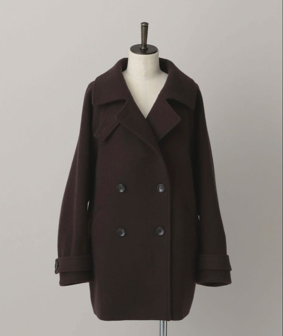 Apart by アパートバイ スーパー100メルトンジャケットコート