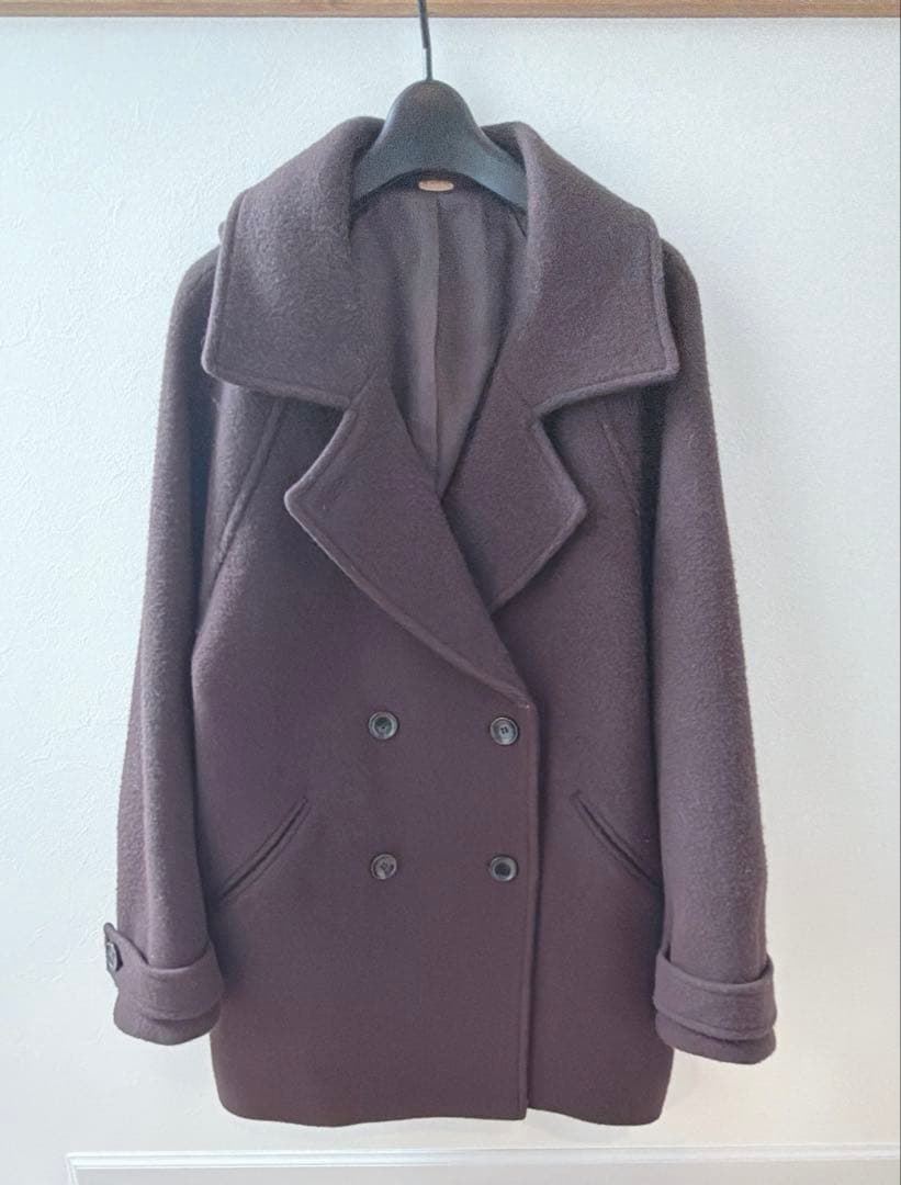 Apart by アパートバイ スーパー100メルトンジャケットコート