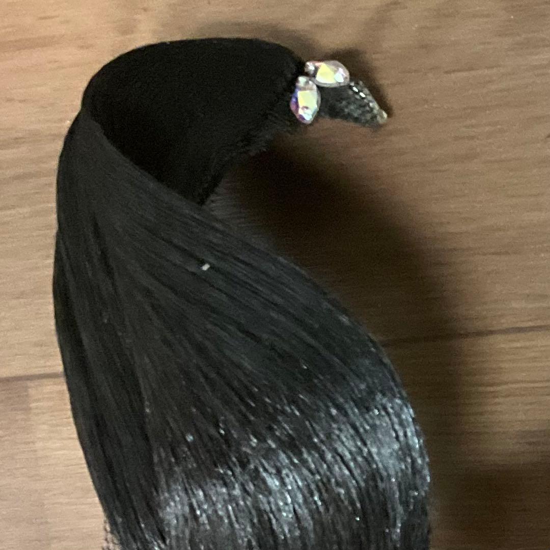 多美咲　スワロフスキー付きヘアアクセサリー