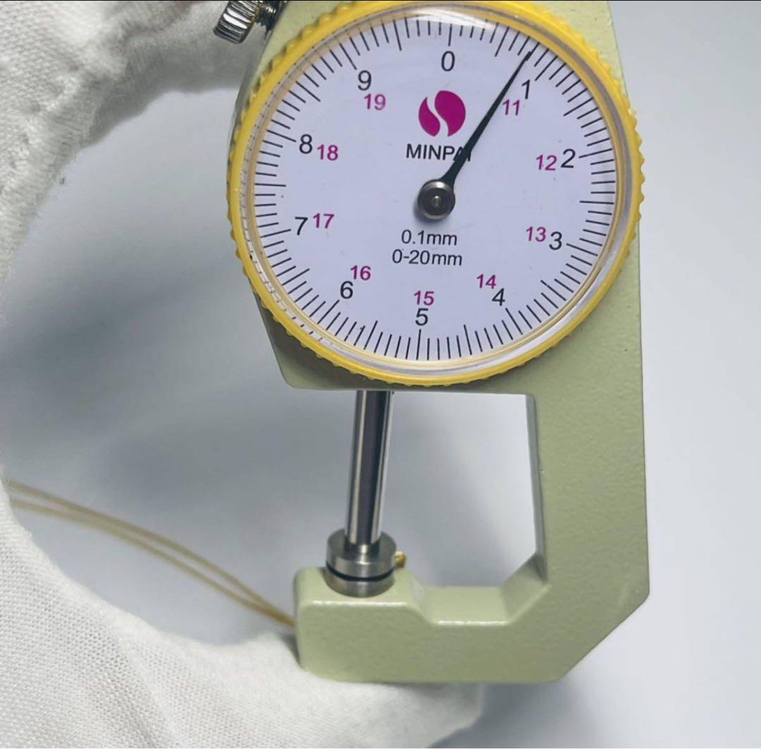 K18YG 調節自由 45cmピンチェーン 18金ネックレス　刻印 スライド式