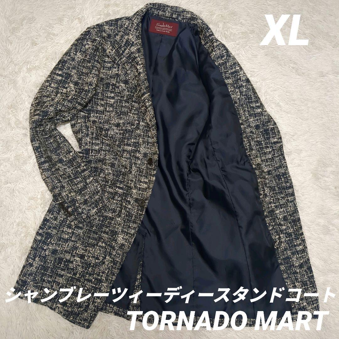 TORNADO MART シャンブレーツィーディースタンドコート 完売品 赤タグ