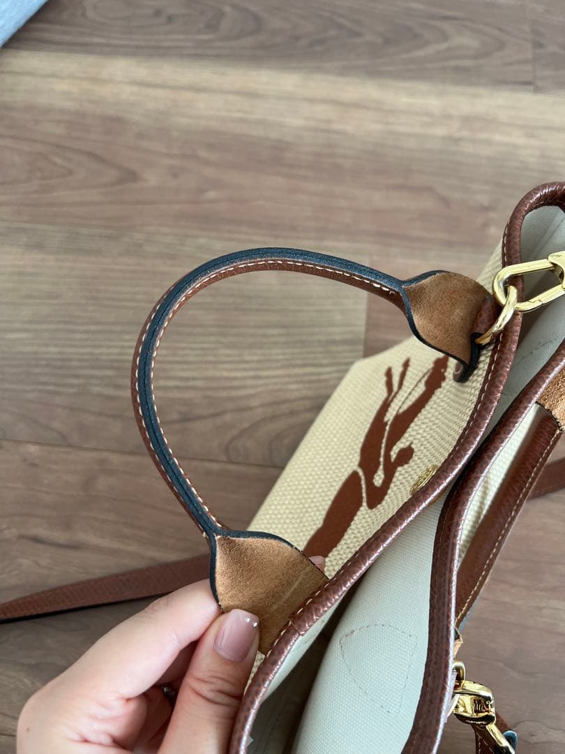 ロンシャン　ル パニエ プリアージュ ブラウン