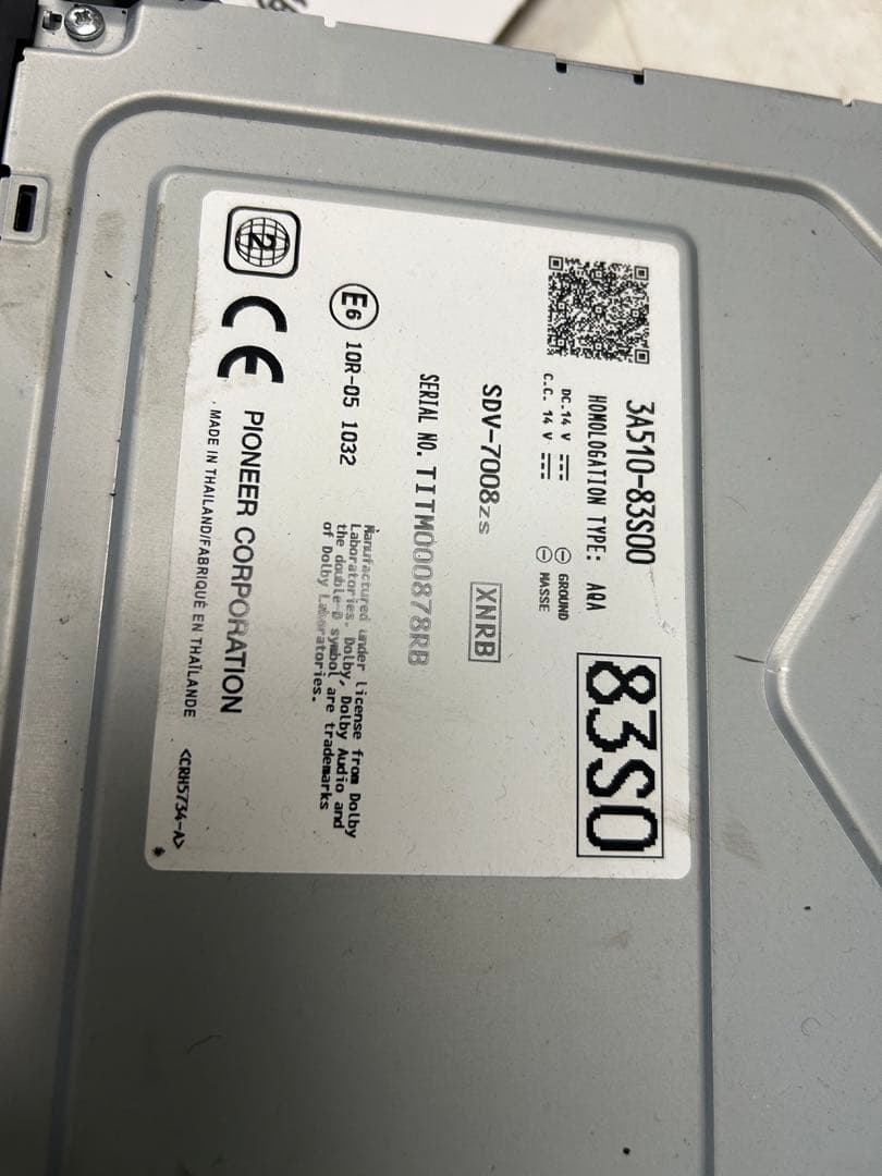 NVF-0198 パイオニア製　カーナビ