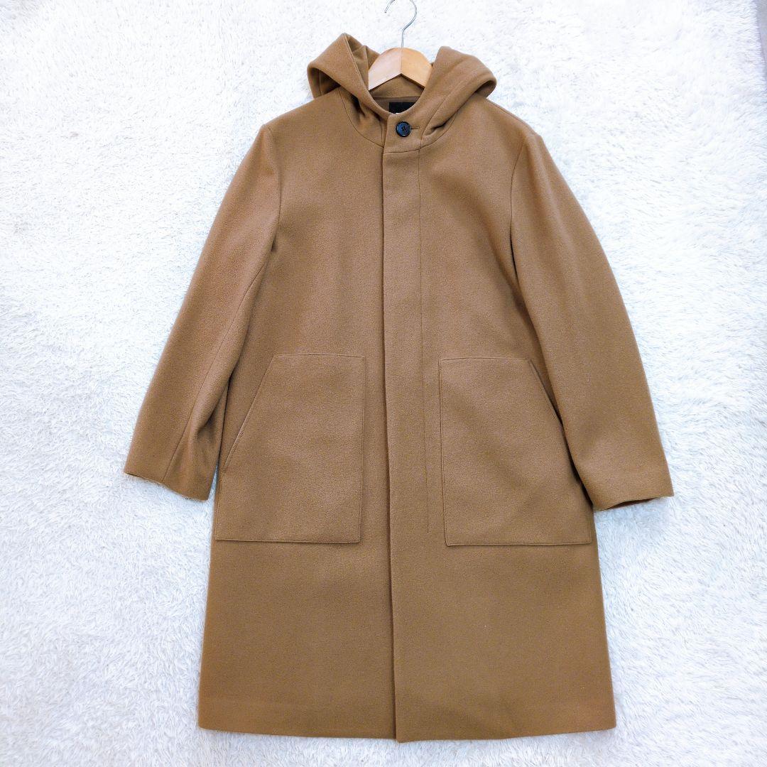 Theory　セオリー　23aw　メルトン　トンプソン　ロングコート　フード