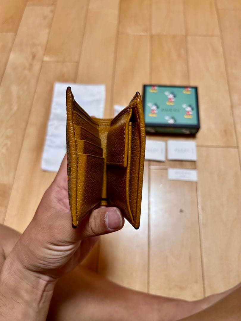 GUCCI x Disney ミッキーマウス 二つ折り財布