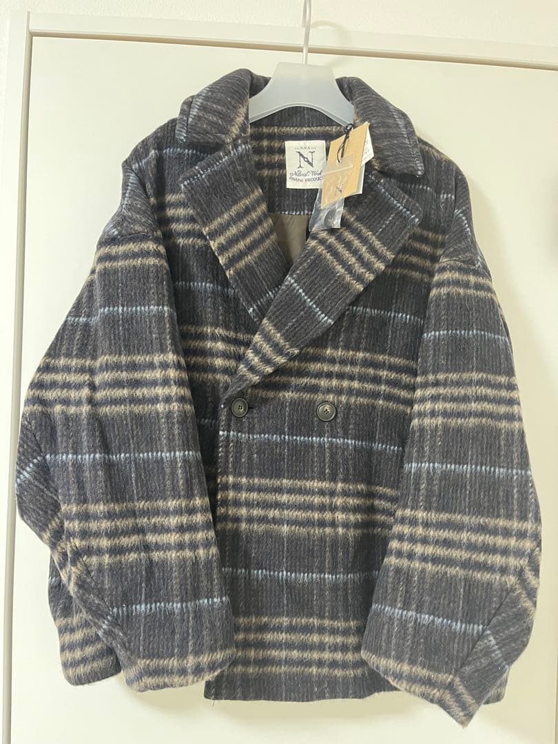 新品タグ付き　RNA-Nチェックコート