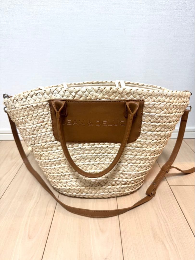 DEAN＆DELUCA × BEAMS COUTURE 保冷かごバッグ大