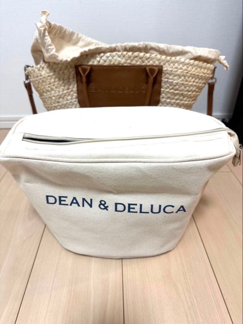 DEAN＆DELUCA × BEAMS COUTURE 保冷かごバッグ大