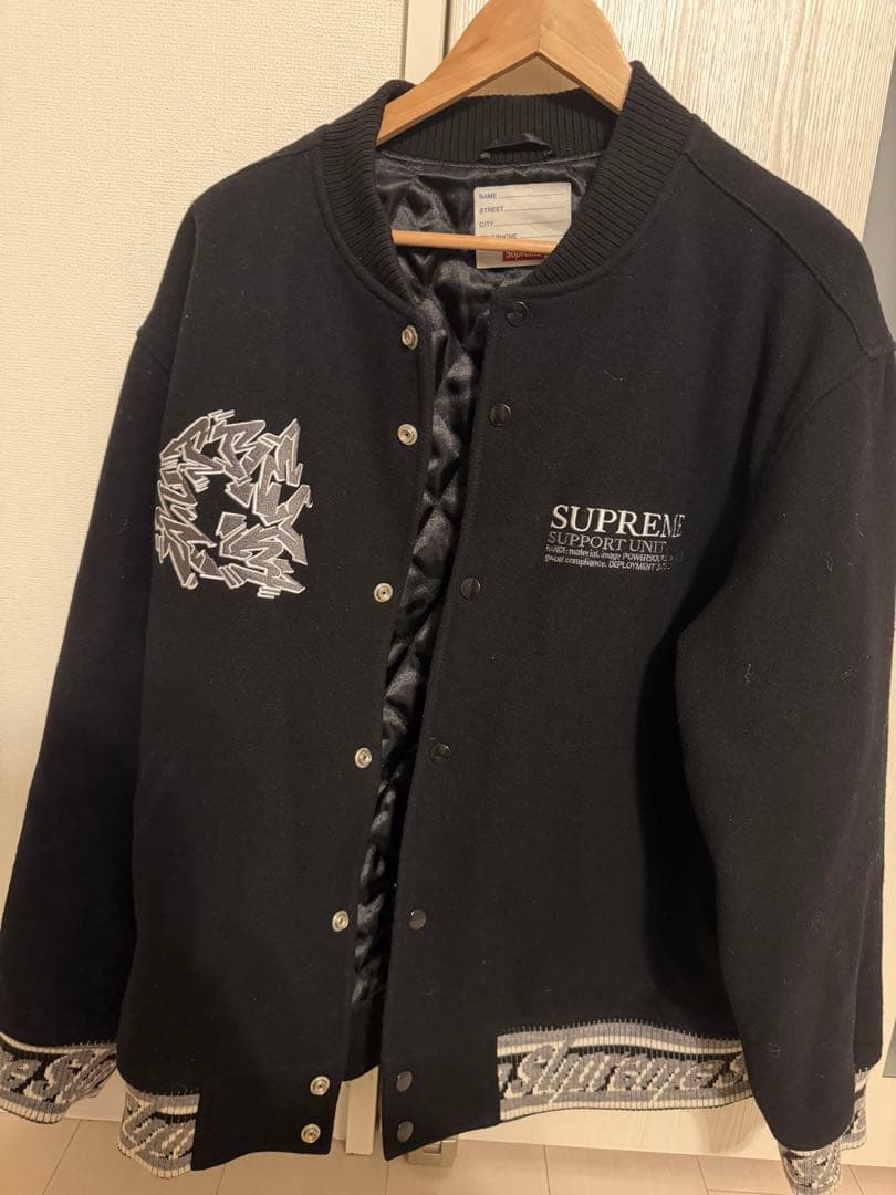 悠*大様 Supreme ブラック スタジャン XL