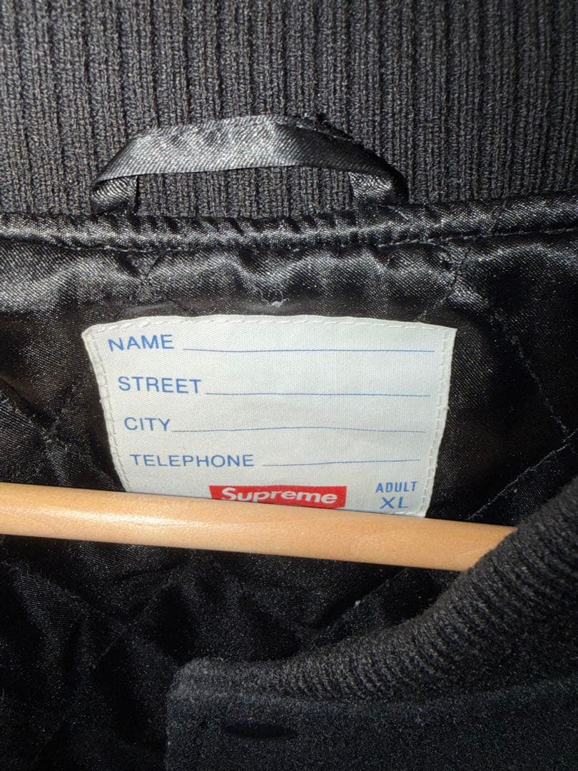 悠*大様 Supreme ブラック スタジャン XL