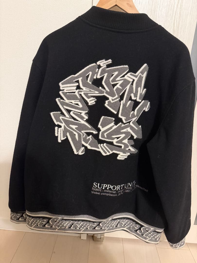 悠*大様 Supreme ブラック スタジャン XL