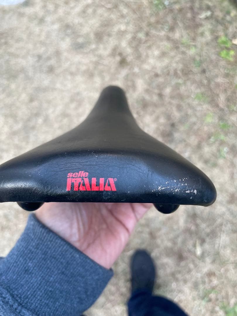 セライタリア FLITE transalp チタン サドル