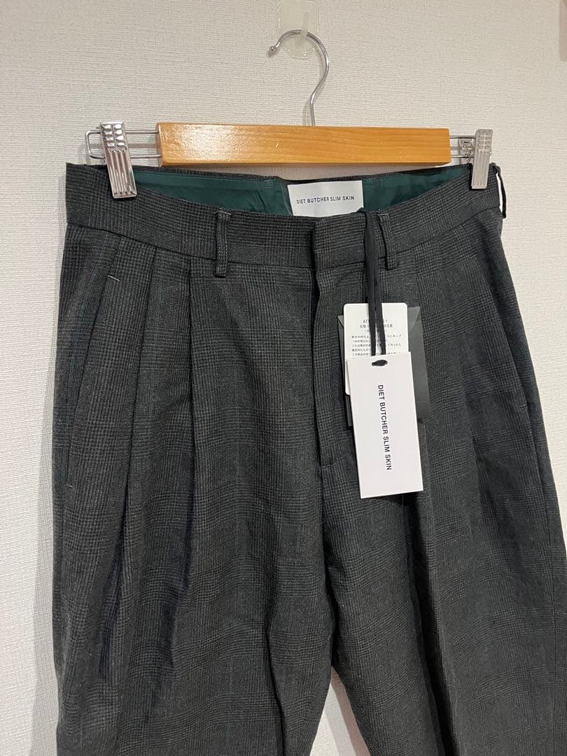 DIET BUTCHER SLIM SKIN 19ss スラックス　S 1