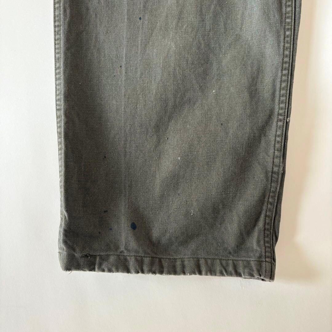 60s ヴィンテージ フランス軍 メカニックパンツ 古着 ミリタリー ユーロ