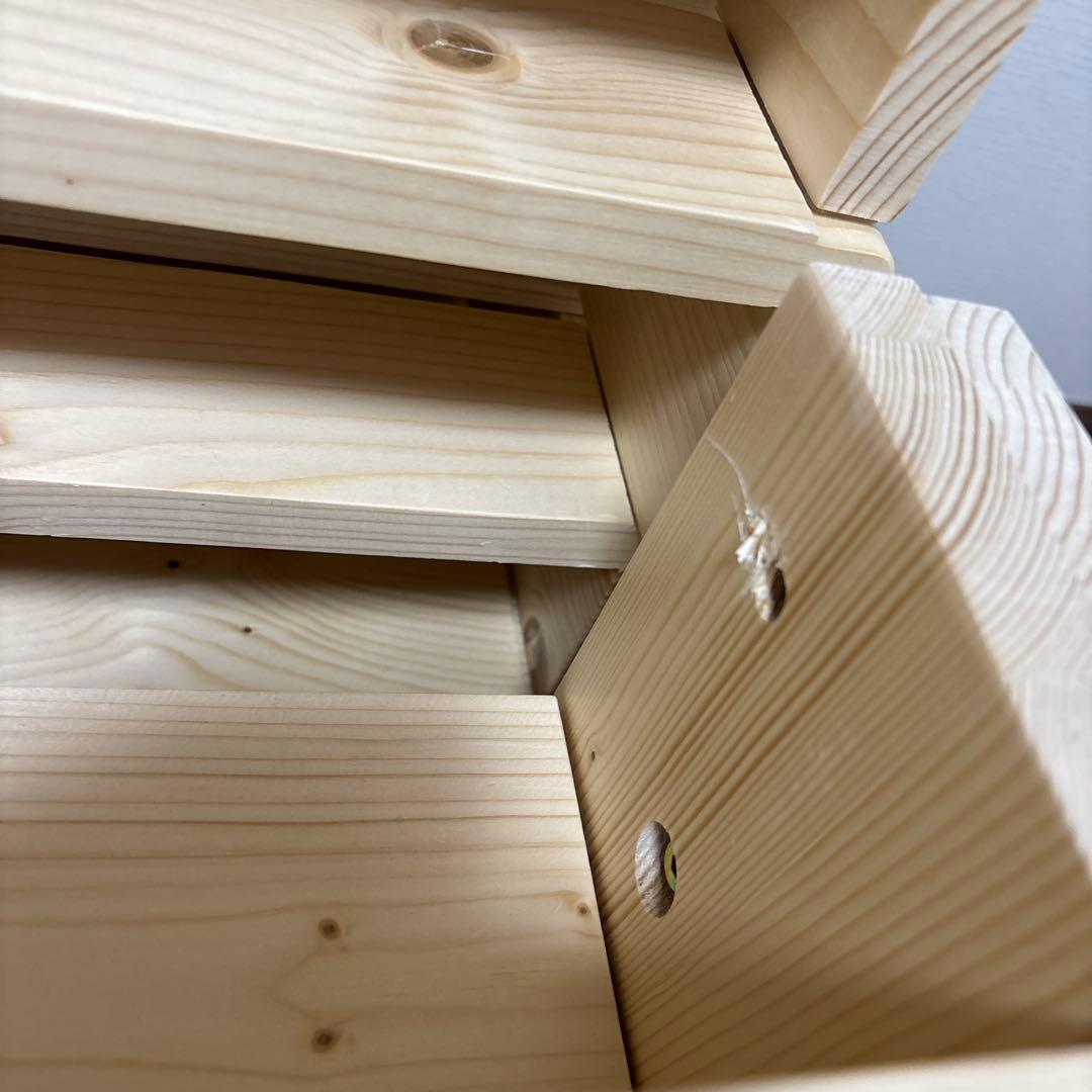 すのこベッド　ベルンゾン　シングル　8枚×3セット