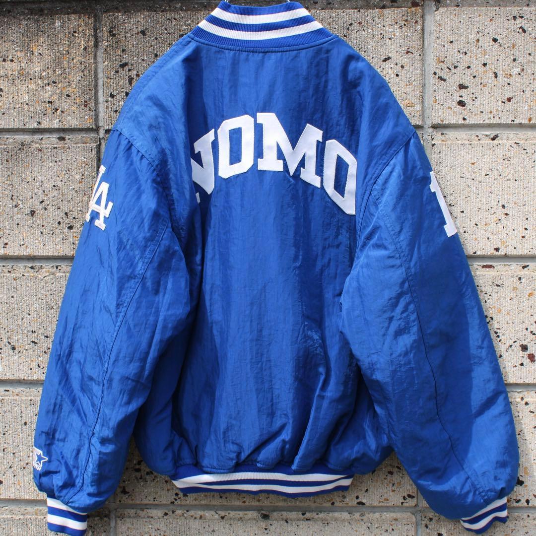 USA製 90s スターター ロサンゼルス ドジャース 良質生地 古着スタジャン