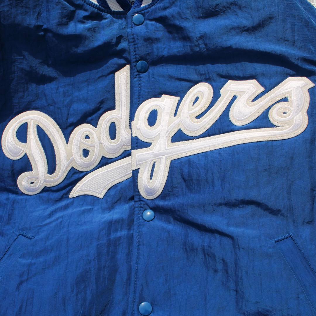 USA製 90s スターター ロサンゼルス ドジャース 良質生地 古着スタジャン