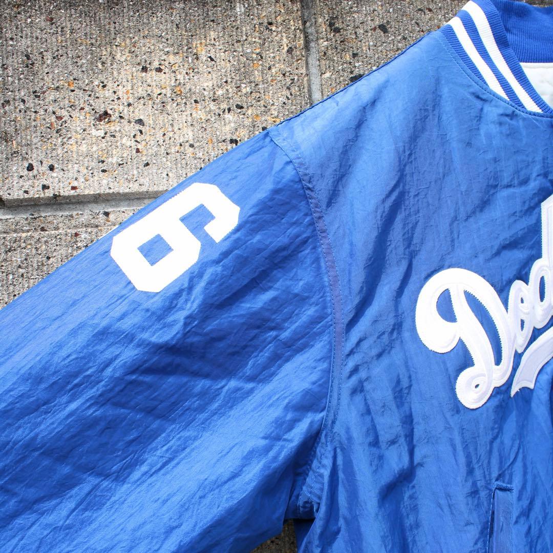 USA製 90s スターター ロサンゼルス ドジャース 良質生地 古着スタジャン