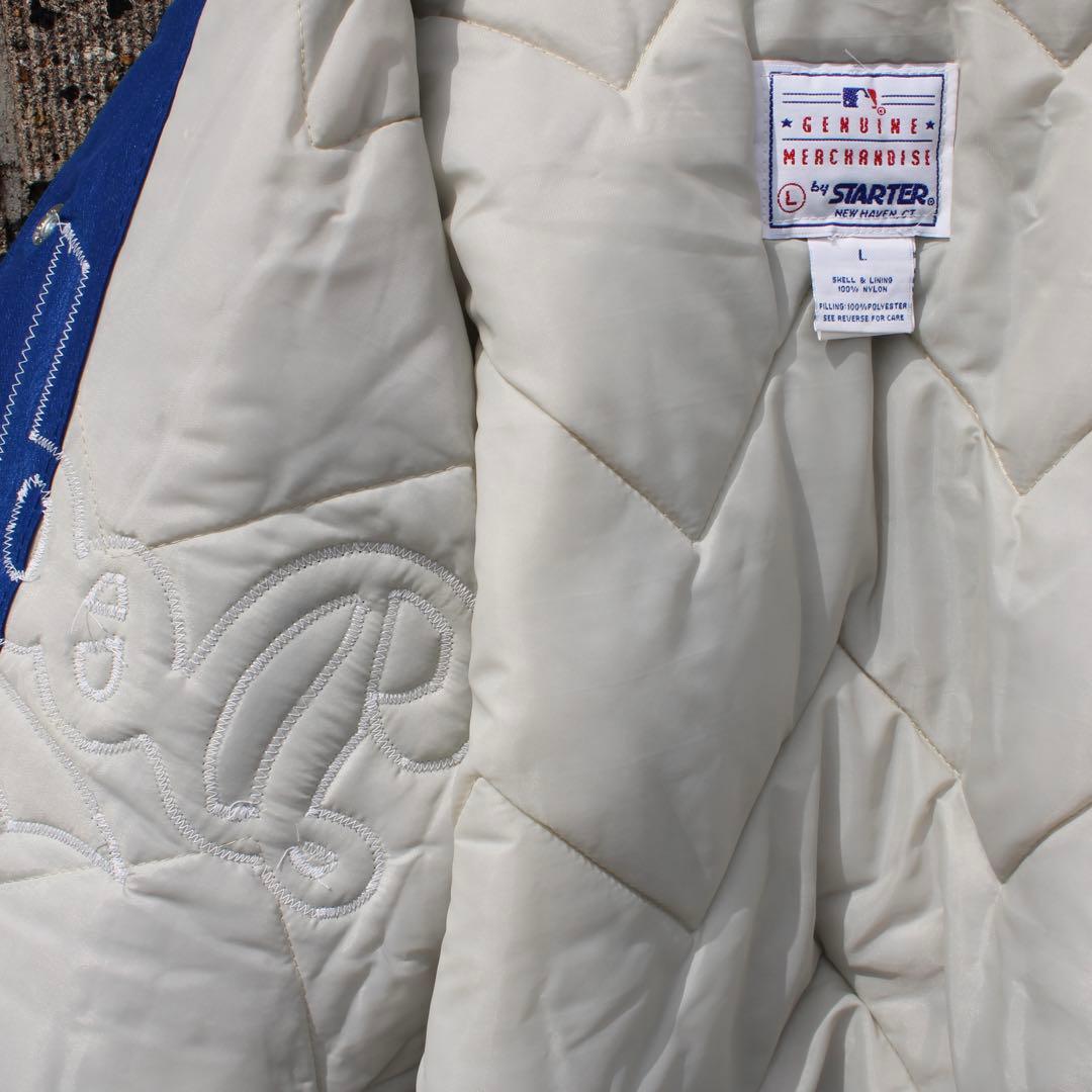 USA製 90s スターター ロサンゼルス ドジャース 良質生地 古着スタジャン