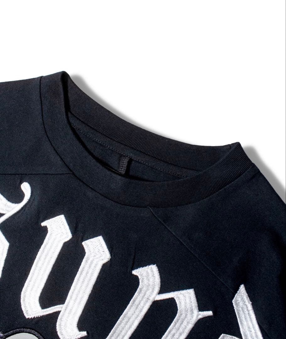 【新品未開封】GAxGALFY ぼろぼろ刺繍 ロンT ブラック 大型犬 XL