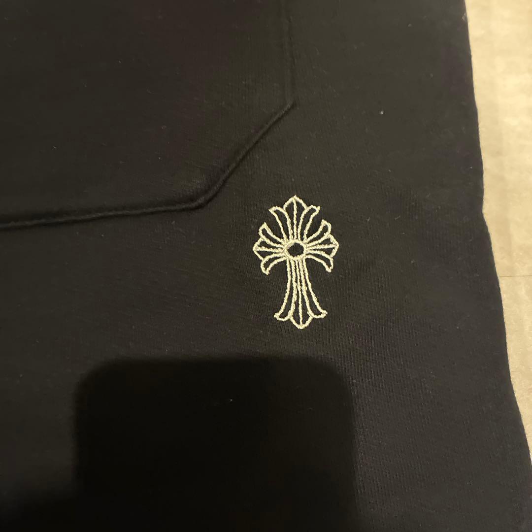 CHROME HEARTS ブラックショートパンツ　スウェット