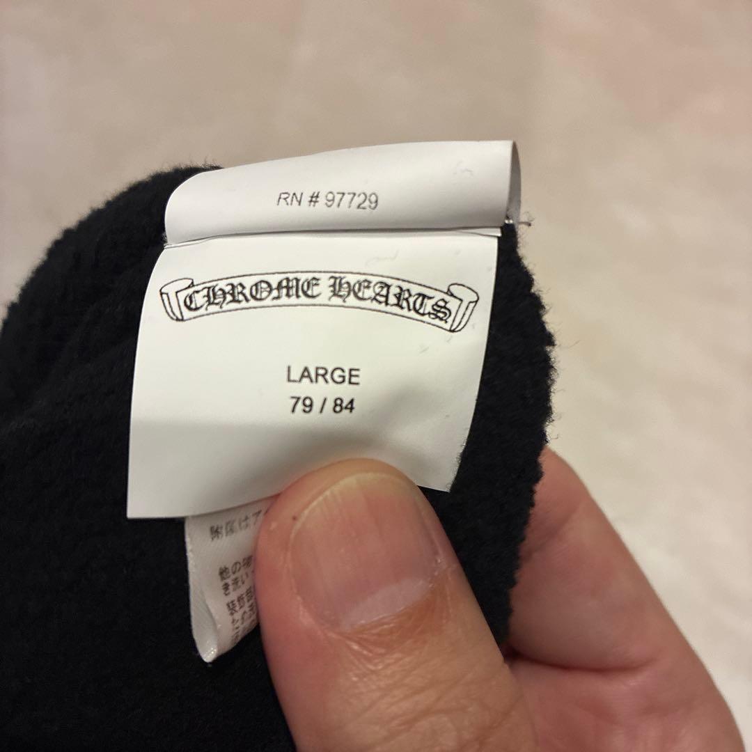 CHROME HEARTS ブラックショートパンツ　スウェット