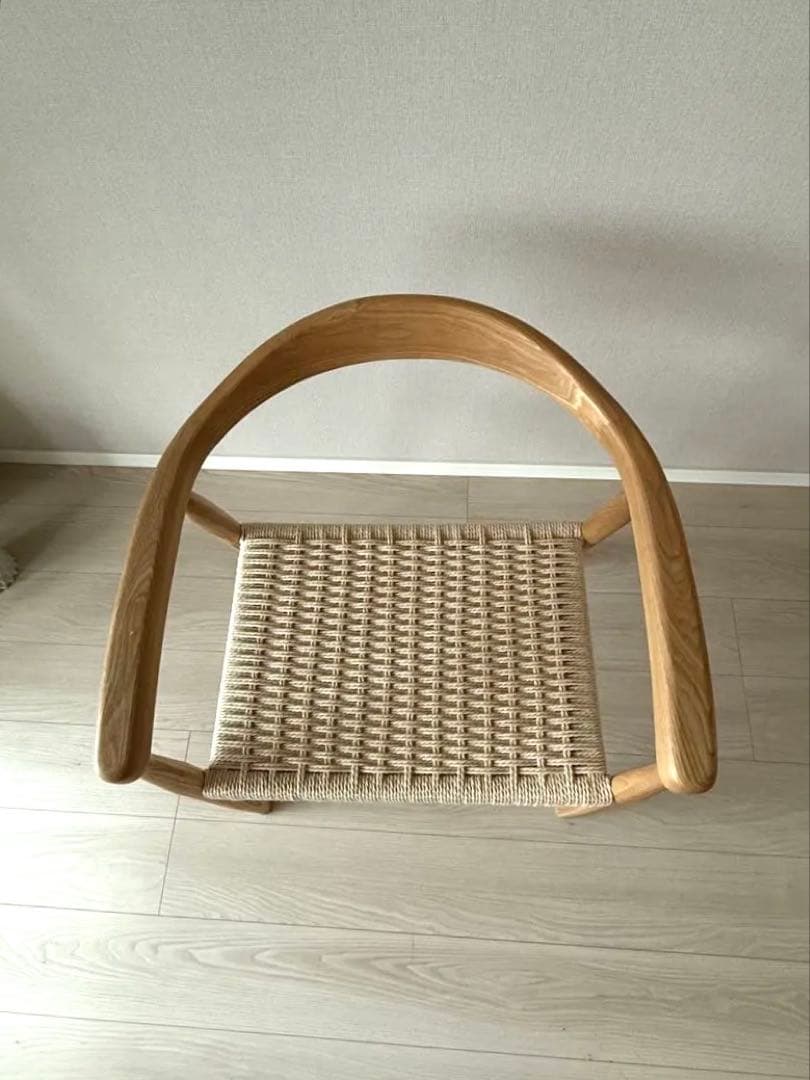 ダイニングチェア ペーパーコード チェア 椅子 木製 天然木 オーク