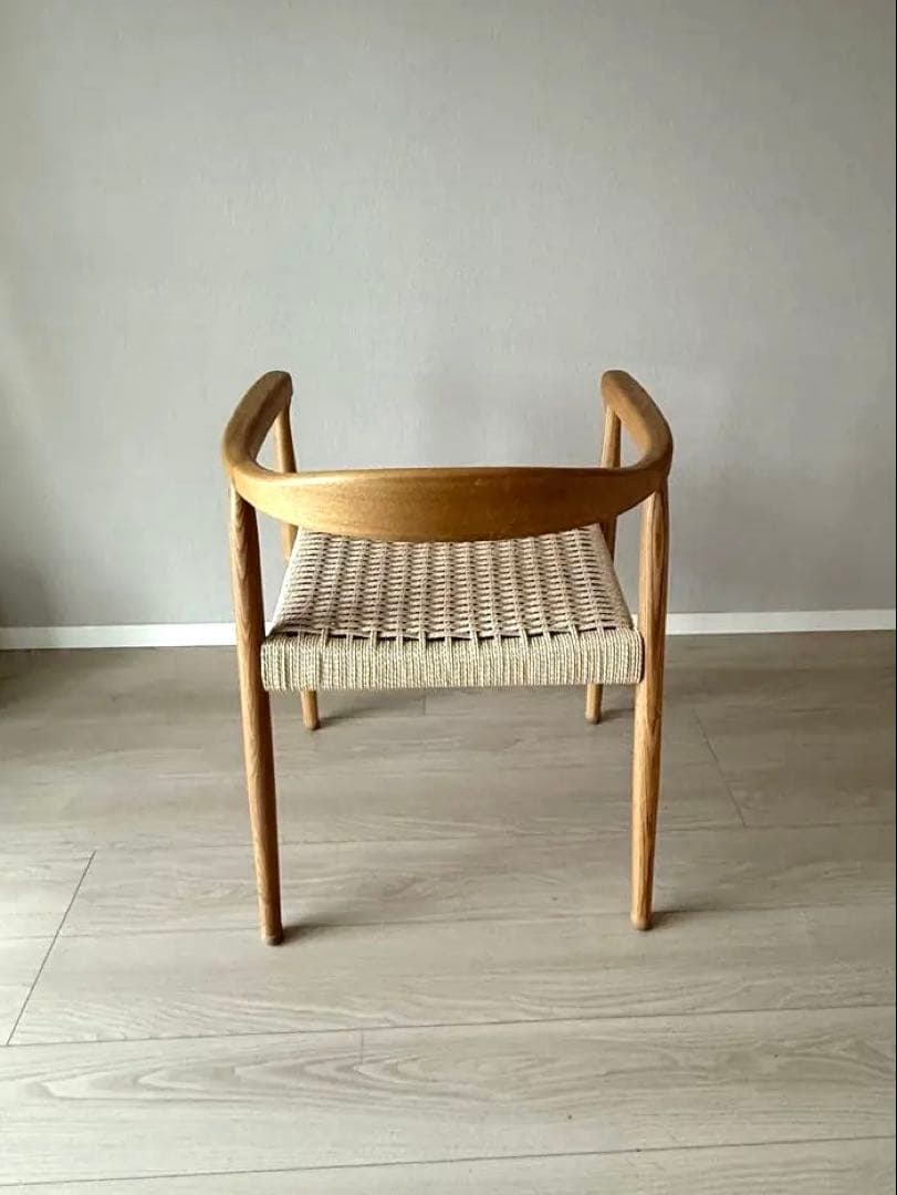 ダイニングチェア ペーパーコード チェア 椅子 木製 天然木 オーク