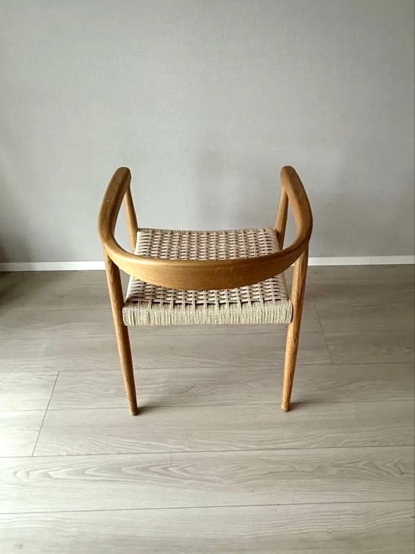 ダイニングチェア ペーパーコード チェア 椅子 木製 天然木 オーク