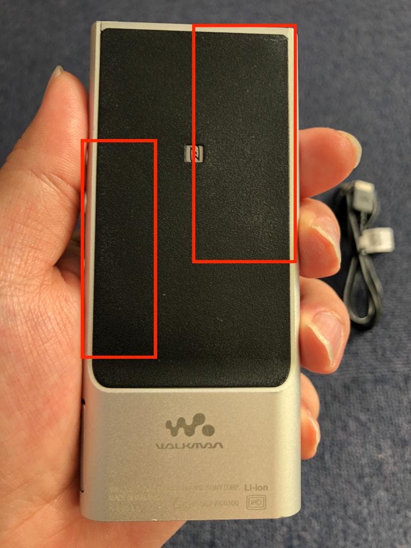 ポータブルプレーヤー SONY WALKMAN NW-ZX100