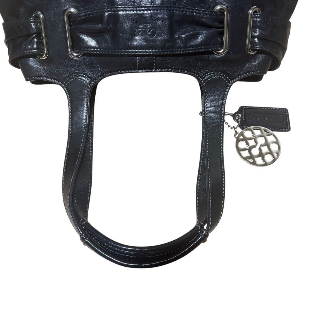 COACH y2k shoulder bag brown leather コーチ