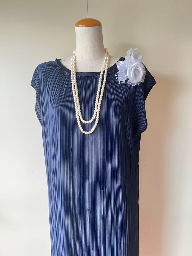 最終価格❤️新品ソワールドルチェ　日本製　プリーツアンサンブル