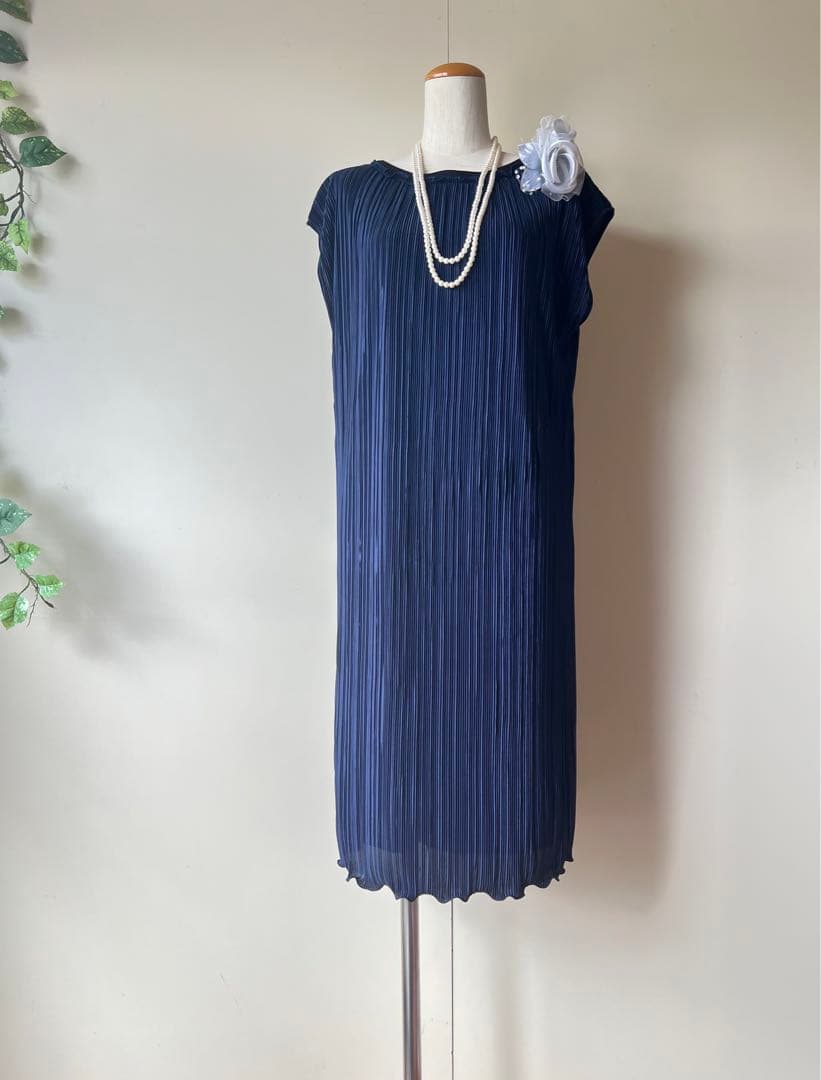 最終価格❤️新品ソワールドルチェ　日本製　プリーツアンサンブル