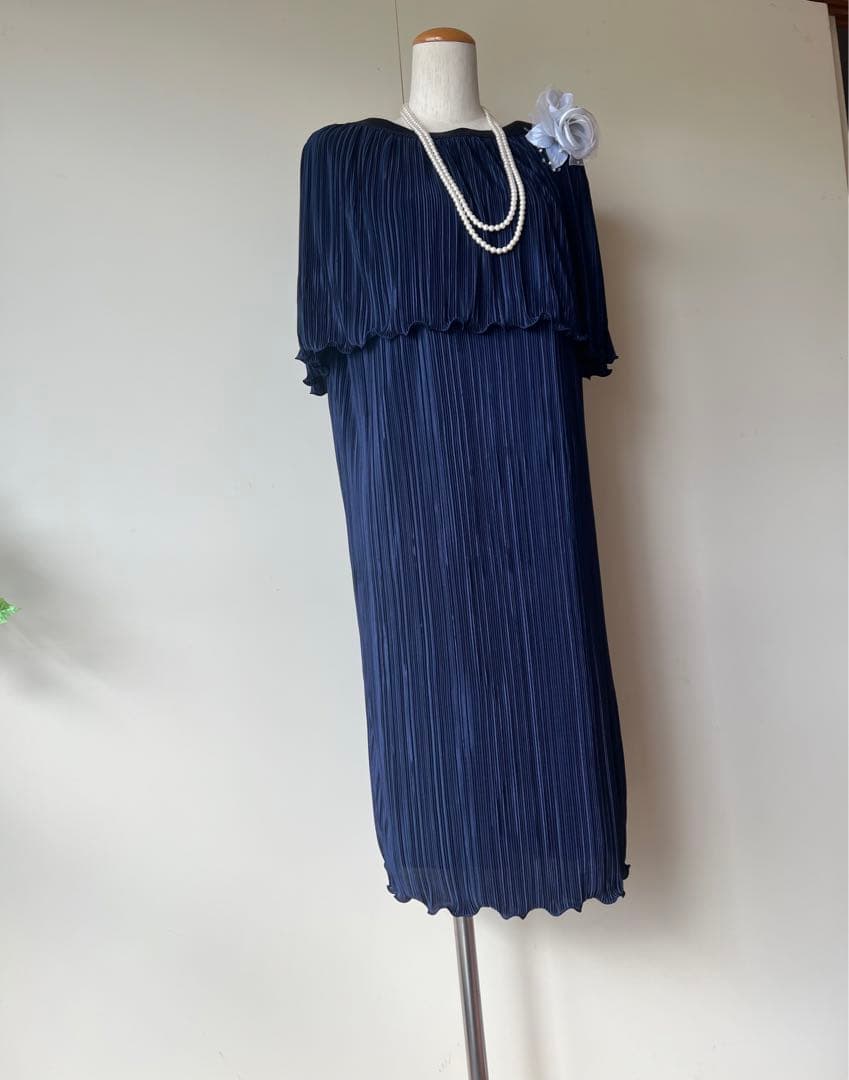 最終価格❤️新品ソワールドルチェ　日本製　プリーツアンサンブル