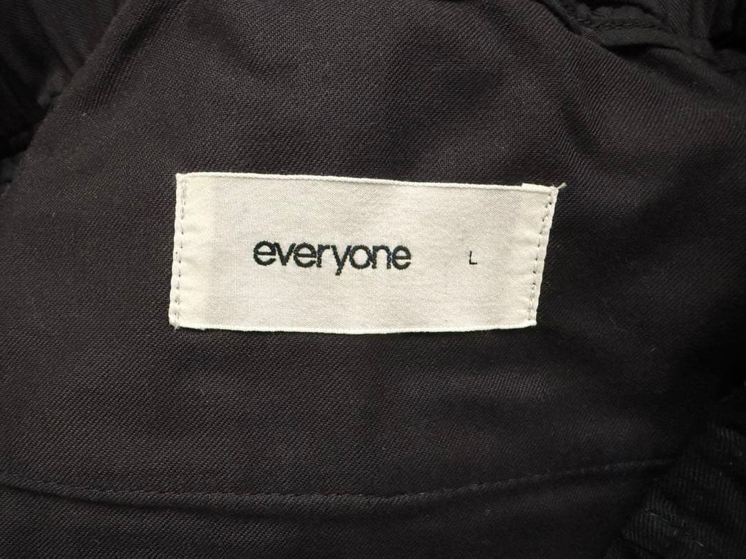 パンツ everyone belted easy pants black L